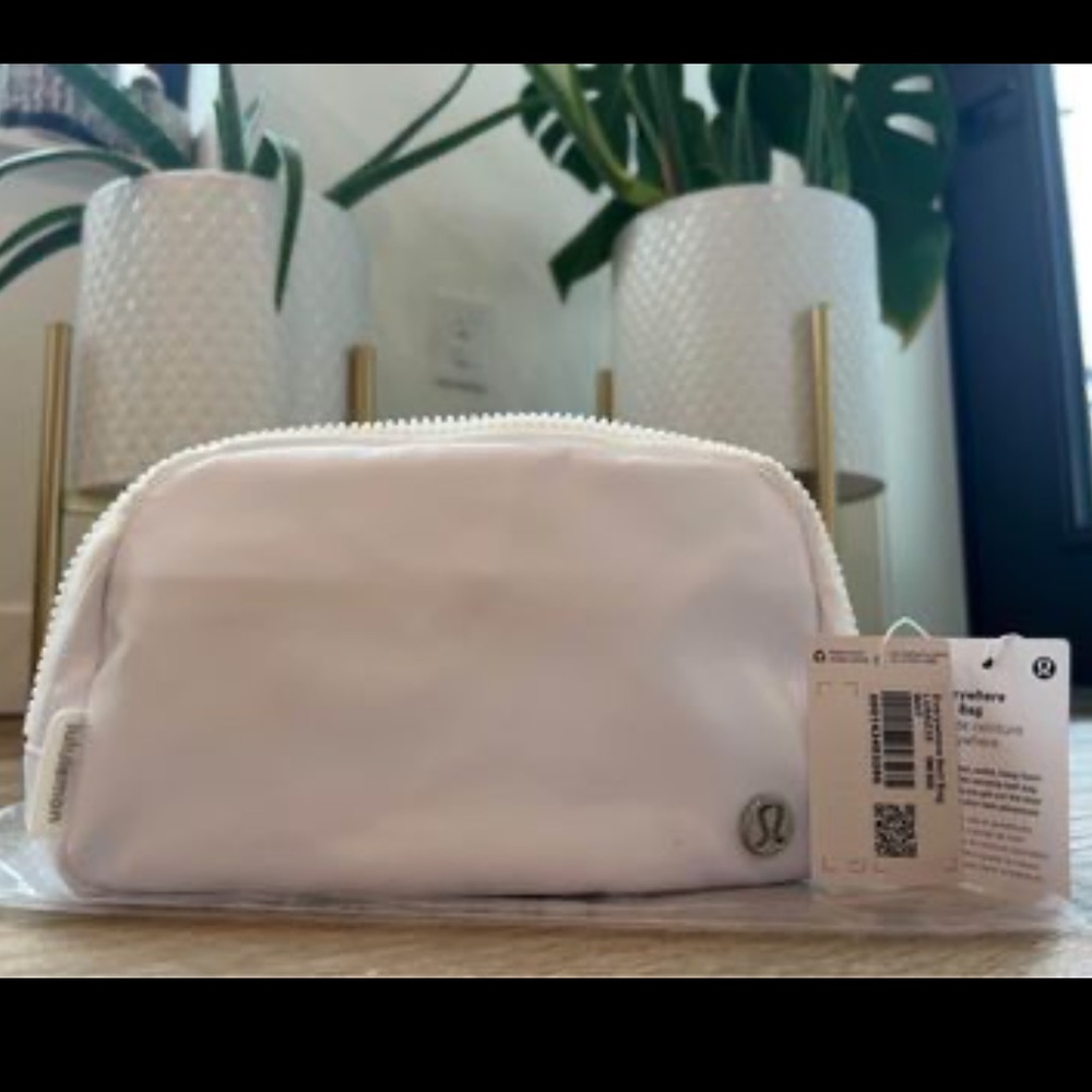 Rare White Lululemon Belt Bag